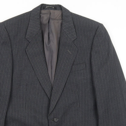 Mens UK Size 36 Marks and Spencer Regular Grey Suit Jacket