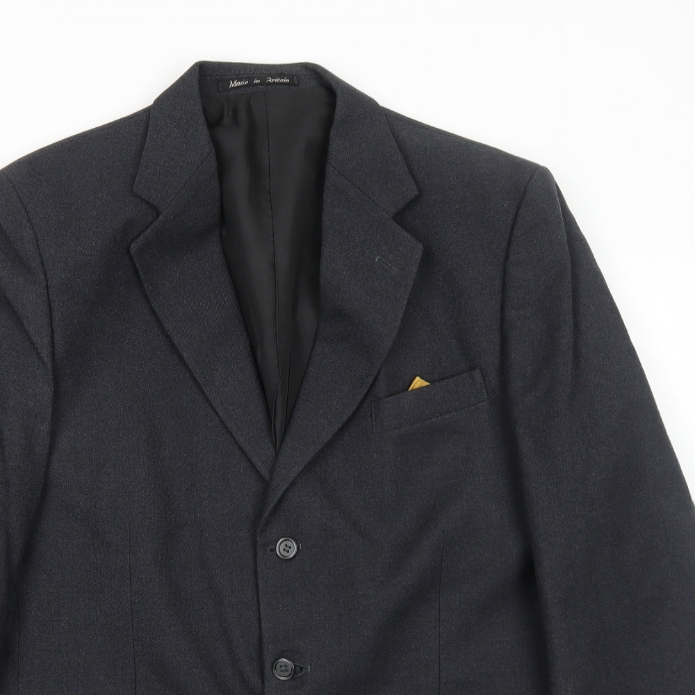 Mens UK Size 44 Hodges Regular Grey Suit Jacket
