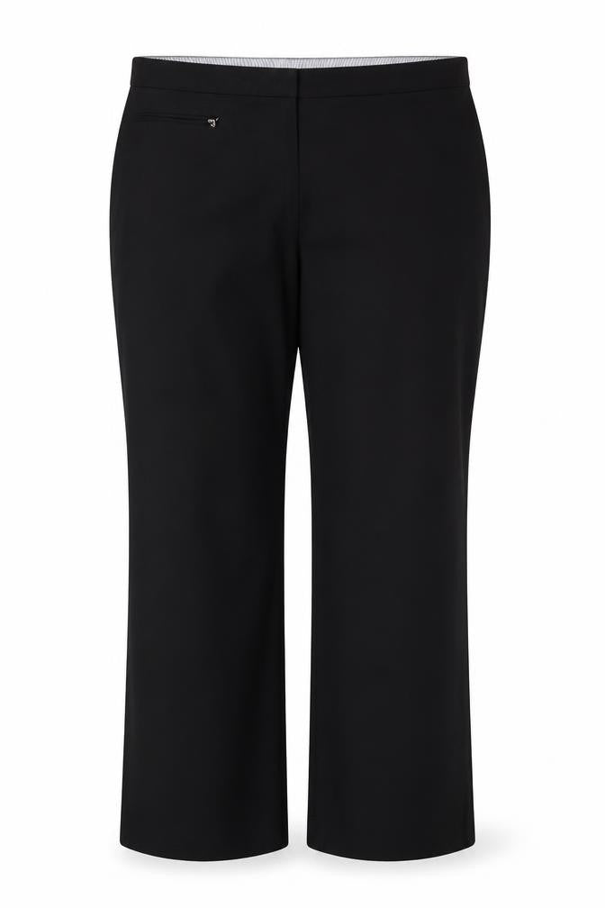 Womens UK Size 18 Marks and Spencer Regular Fit Dress Pants Black Trousers