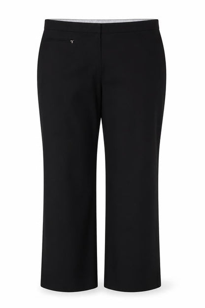 Womens UK Size 18 Marks and Spencer Regular Fit Dress Pants Black Trousers