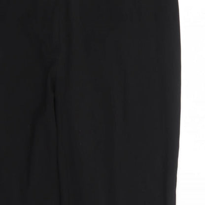 Womens UK Size 18 Marks and Spencer Regular Fit Dress Pants Black Trousers