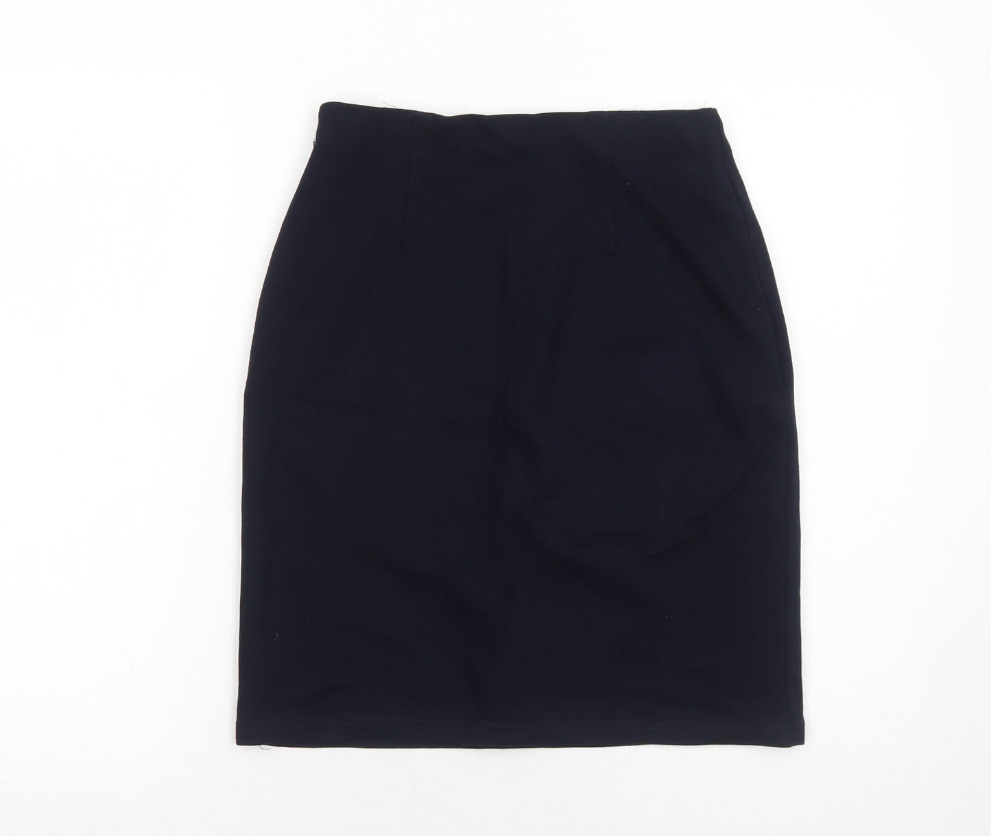 Marks and Spencer Womens Blue Viscose A-Line Skirt Size 10