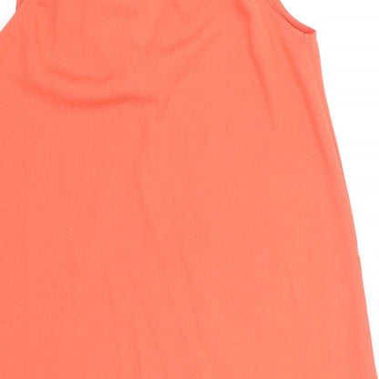 Womens UK Size 6 In the Style Pink Basic Tank