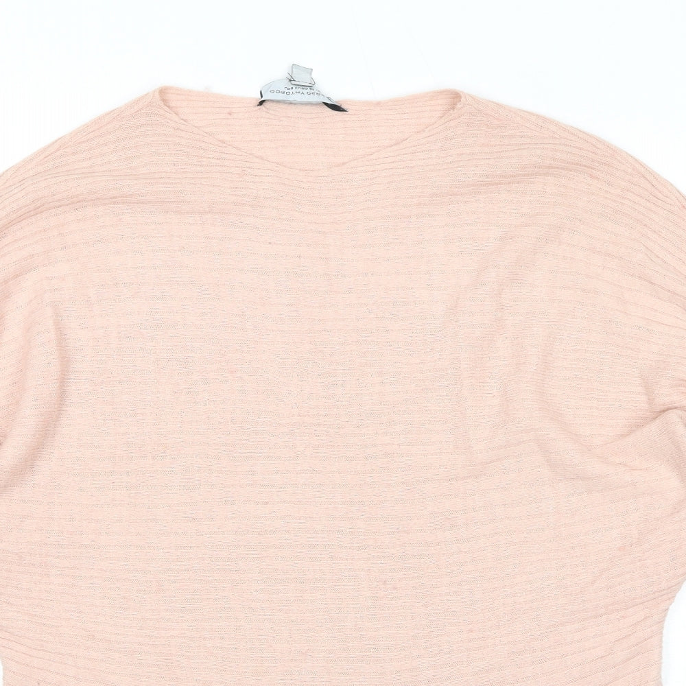 Womens UK Size 12 Dorothy Perkins Pink Pullover Jumper