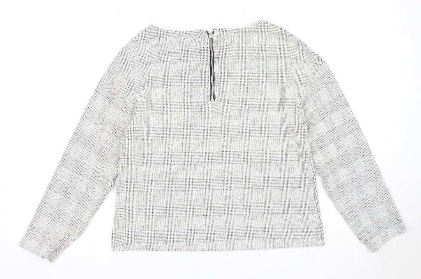 Womens UK Size XS H&M Grey Pullover Jumper