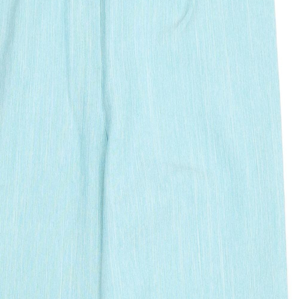 Autonomy Womens Blue Polyester Trousers Size 12 Regular