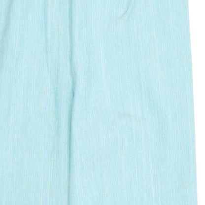 Autonomy Womens Blue Polyester Trousers Size 12 Regular