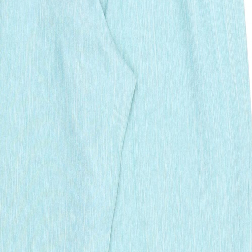 Autonomy Womens Blue Polyester Trousers Size 12 Regular