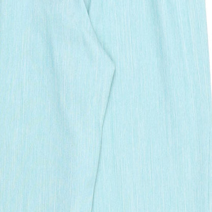 Autonomy Womens Blue Polyester Trousers Size 12 Regular