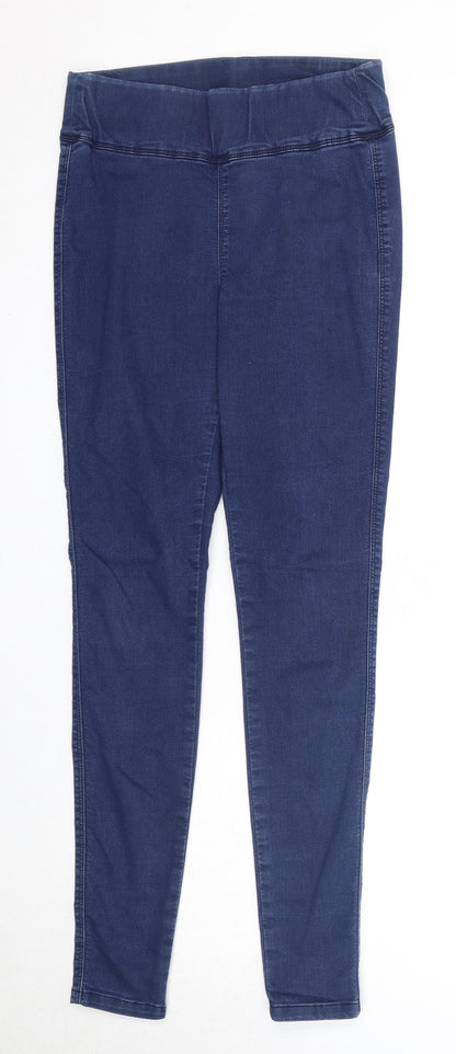 Very Womens Blue Cotton Jegging Jeans Size 8 Regular