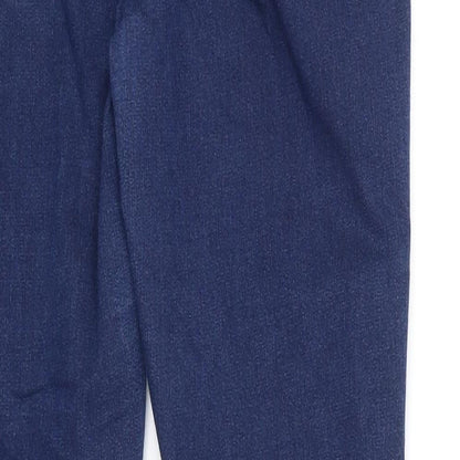 Very Womens Blue Cotton Jegging Jeans Size 8 Regular