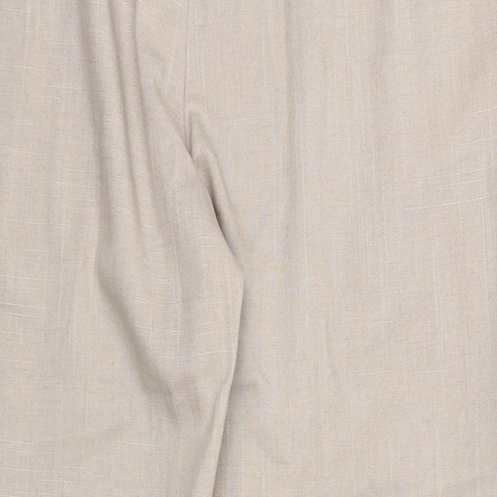 Womens UK Size 18 Berkertex Regular Fit Carrot Beige Trousers
