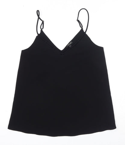 Womens UK Size 6 River Island Black Camisole Tank