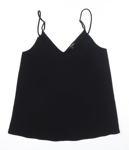 Womens UK Size 6 River Island Black Camisole Tank