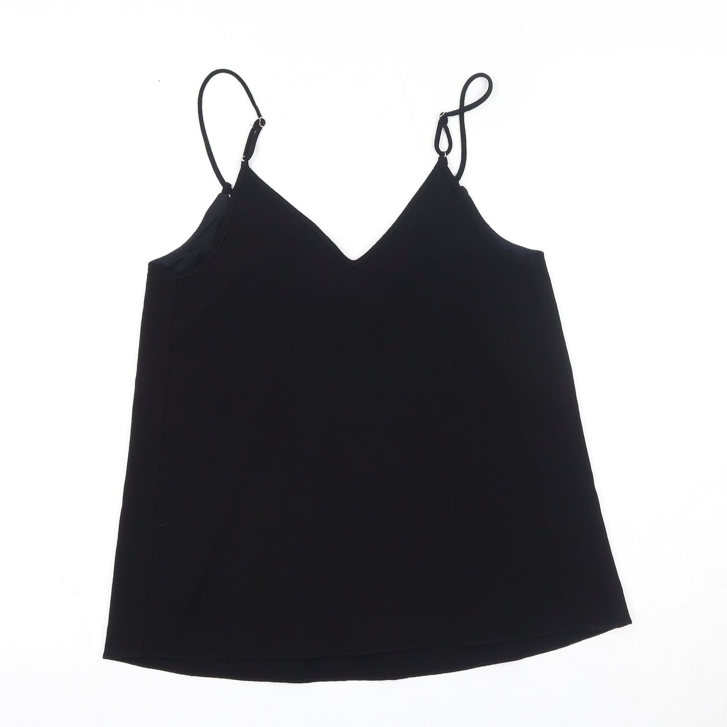 Womens UK Size 6 River Island Black Camisole Tank