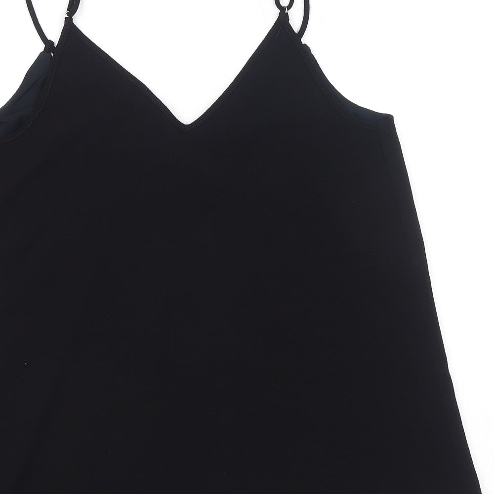 Womens UK Size 6 River Island Black Camisole Tank