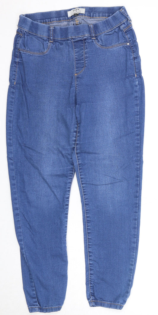 Dorothy Perkins Womens Blue Cotton Jegging Jeans Size 10 Regular