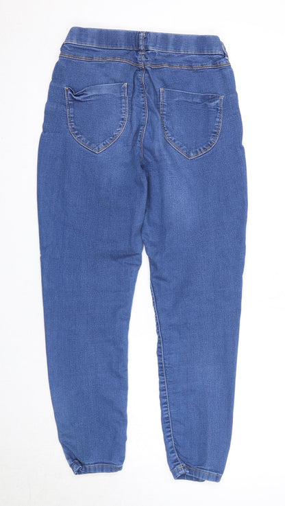 Dorothy Perkins Womens Blue Cotton Jegging Jeans Size 10 Regular