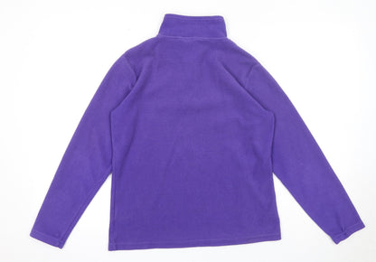 Womens UK Size 12 Hi Gear Purple Pullover Sweatshirt