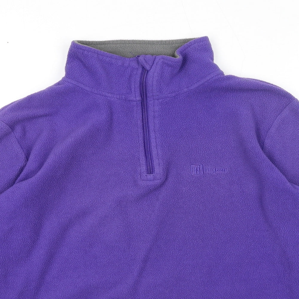 Womens UK Size 12 Hi Gear Purple Pullover Sweatshirt