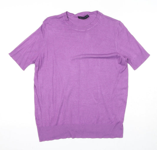 Womens UK Size 12 Marks and Spencer Purple Pullover Jumper