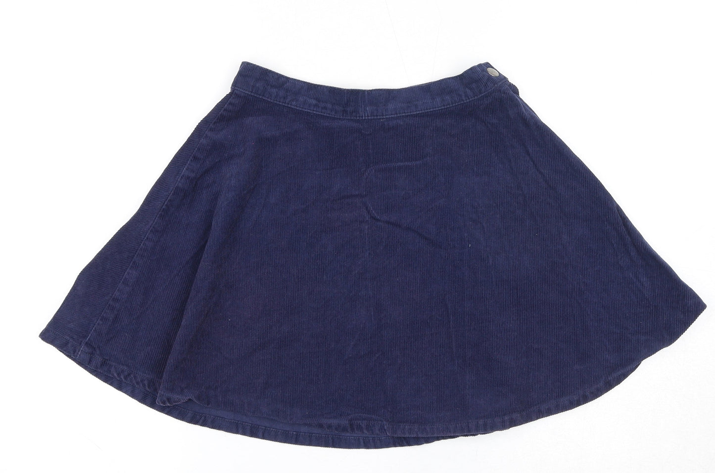 FOREVER 21 Womens Blue Cotton Skater Set Size XS Zip - Waist 20 inches