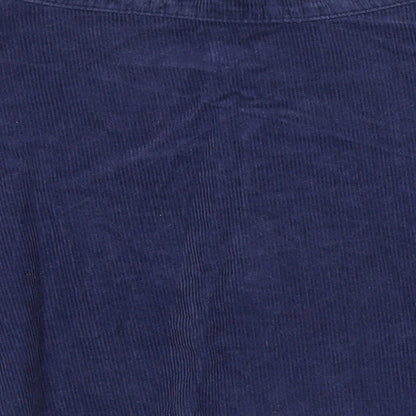 FOREVER 21 Womens Blue Cotton Skater Set Size XS Zip - Waist 20 inches