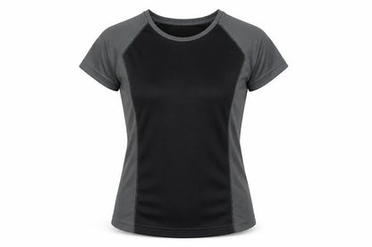 Womens UK Size 10 Mountain Life Grey  T-Shirt