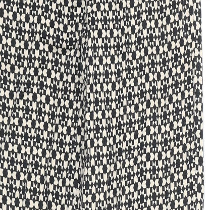 Womens UK Size 4 H&M Regular Fit Chino Black Trousers