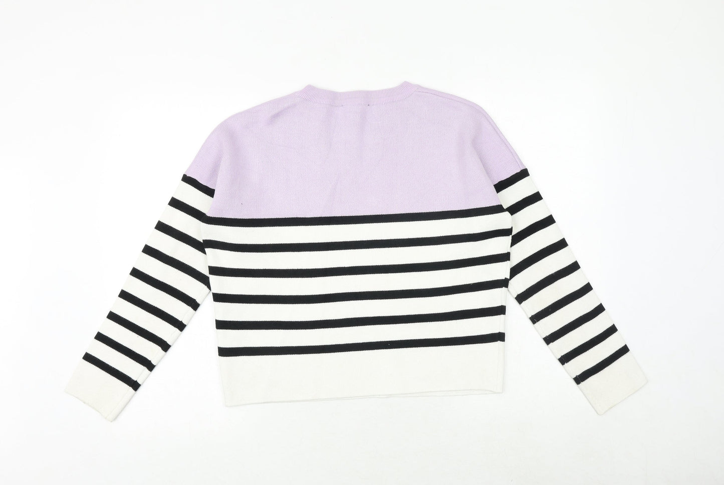 Womens UK Size S New Look Multicoloured Pullover Jumper