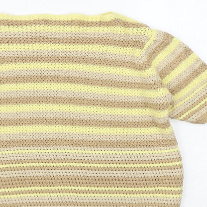 Womens UK Size S Isabella D Multicoloured Pullover Jumper