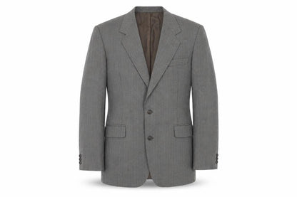 Greenwoods Mens Grey Wool Jacket Suit Jacket Size 42 Regular