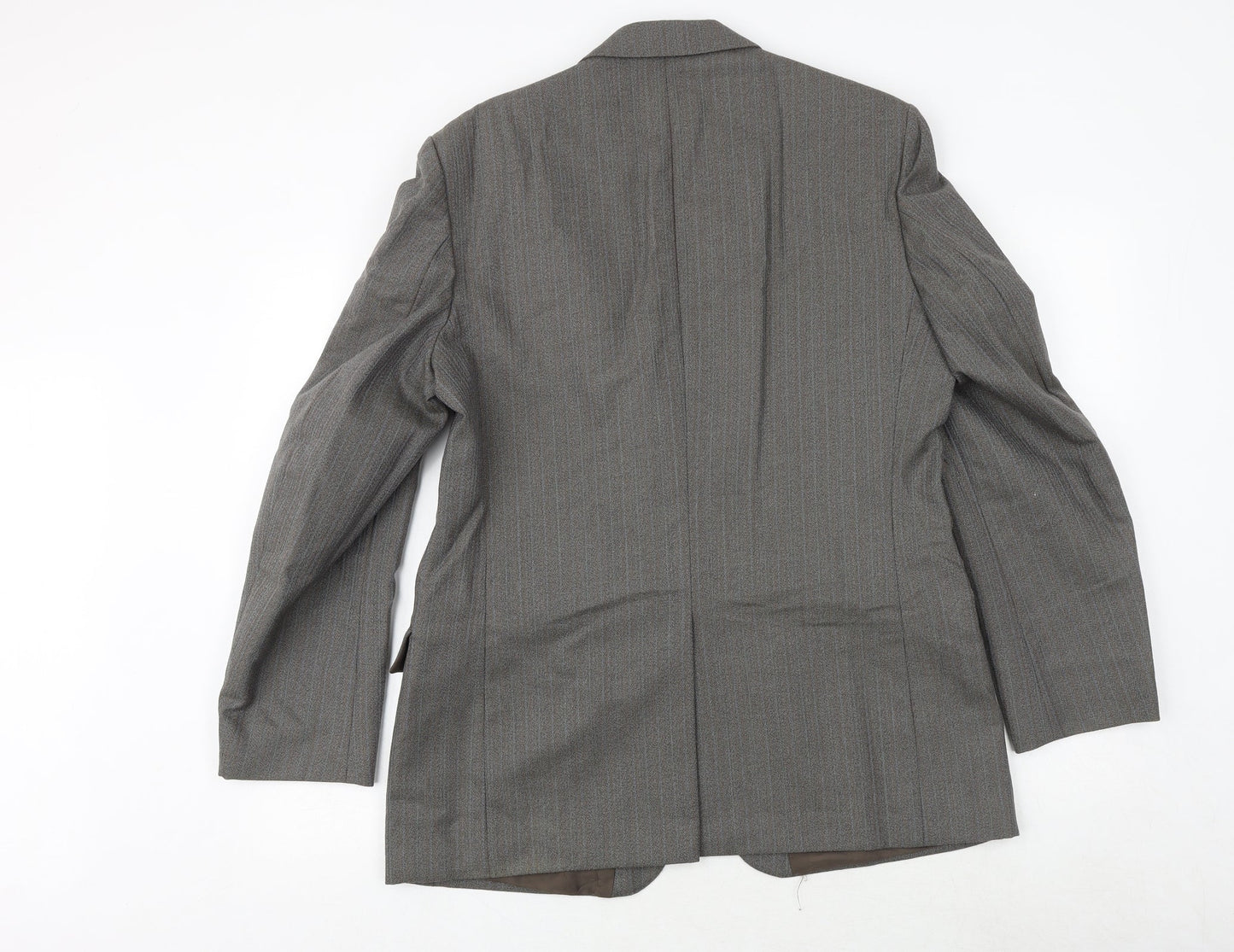 Mens UK Size 42 GREENWOODS Regular Grey Suit Jacket