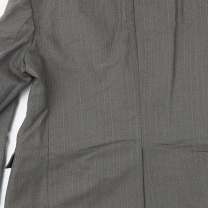 Mens UK Size 42 GREENWOODS Regular Grey Suit Jacket