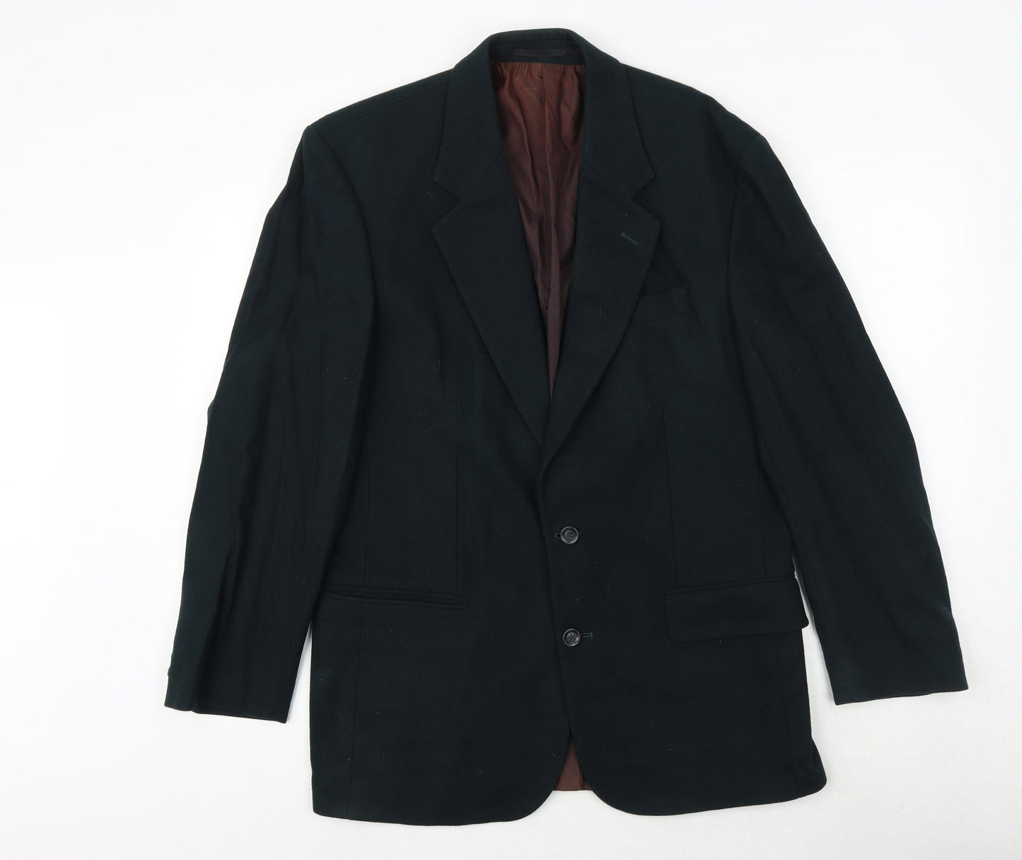 Mens UK Size 38 BHS Regular Green Suit Jacket