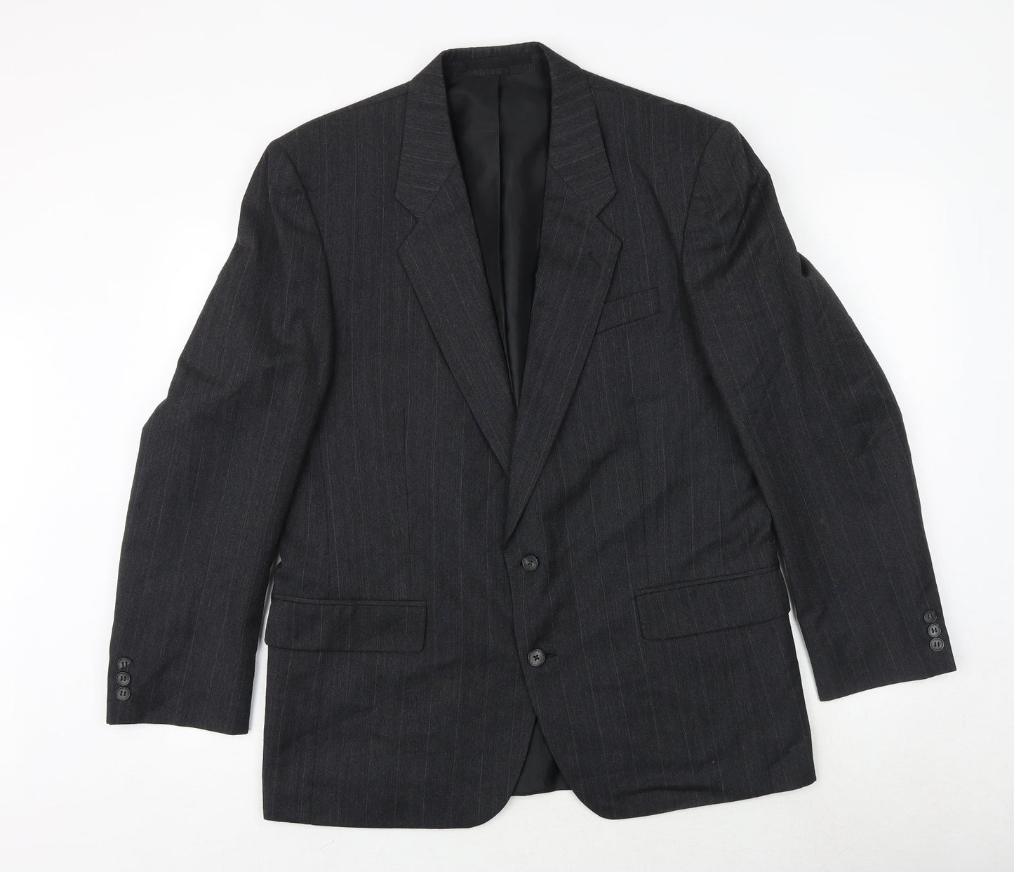 Mens UK Size 42 GREENWOODS Regular Grey Suit Jacket