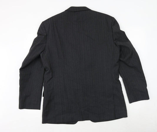 Mens UK Size 42 GREENWOODS Regular Grey Suit Jacket