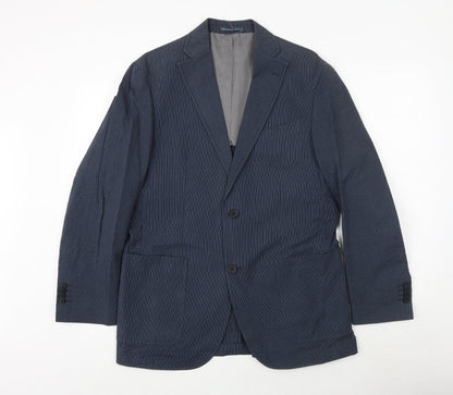 Mens UK Size 38 Skopes Regular Blue Suit Jacket