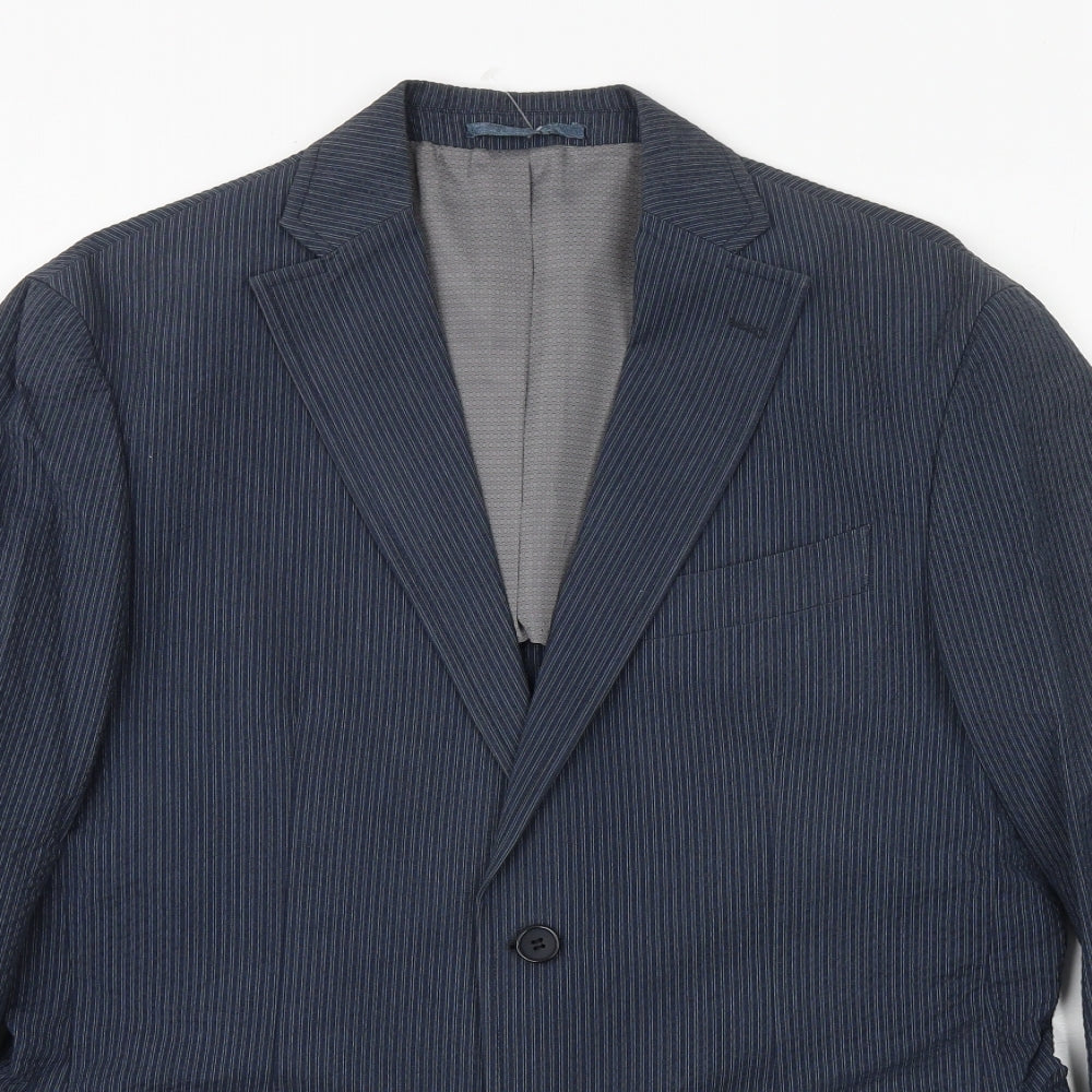 Mens UK Size 38 Skopes Regular Blue Suit Jacket