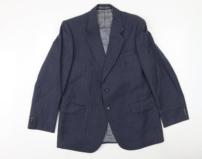 Mens UK Size 38 Jackson The Tailor Regular Blue Suit Jacket