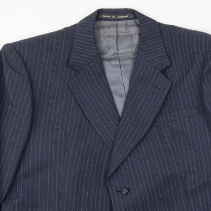 Mens UK Size 38 Jackson The Tailor Regular Blue Suit Jacket