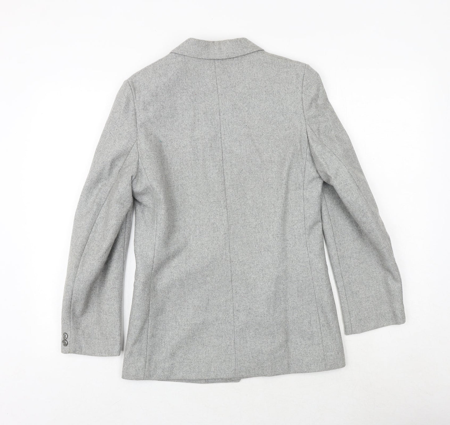 mister christopher Mens Grey Polyester Jacket Blazer Size 34 Regular