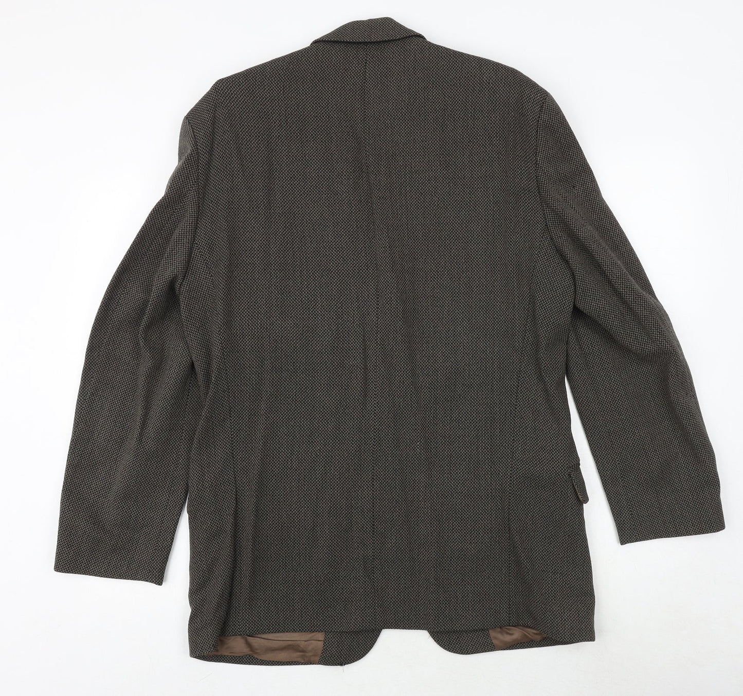 Mens UK Size 40 Marks and Spencer Regular Brown Suit Jacket