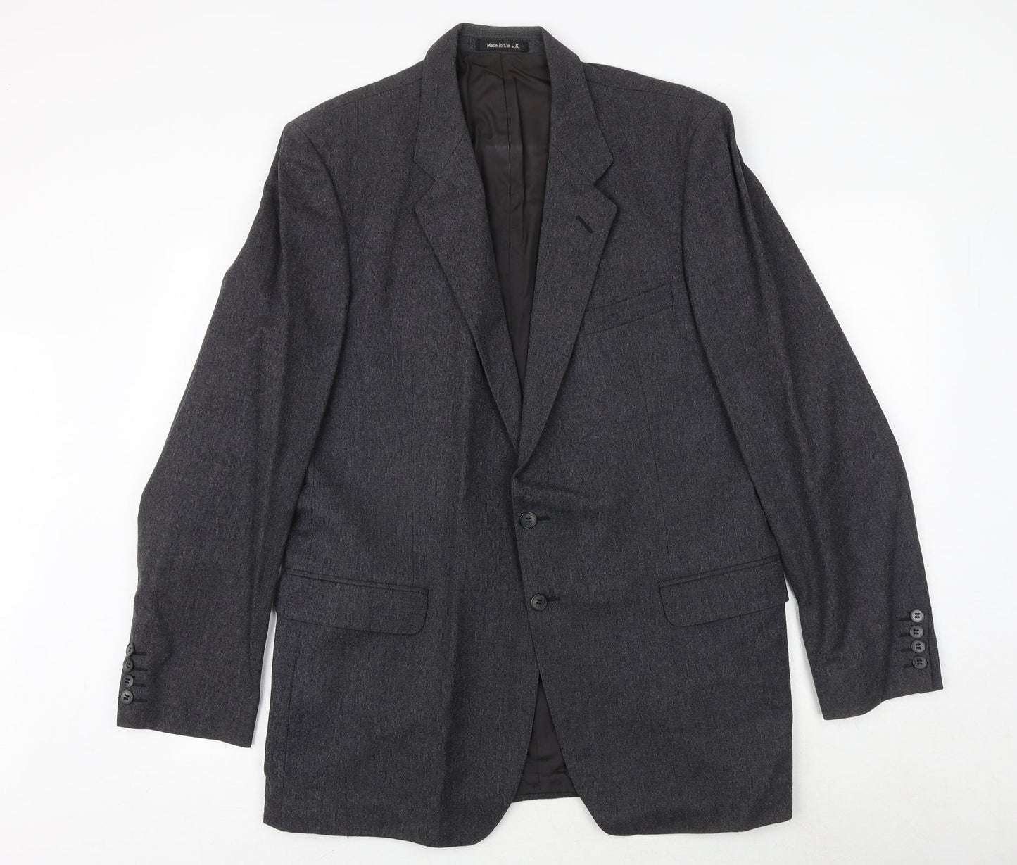 Mens UK Size 42 St Michael Regular Grey Suit Jacket