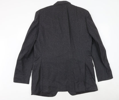Mens UK Size 42 St Michael Regular Grey Suit Jacket