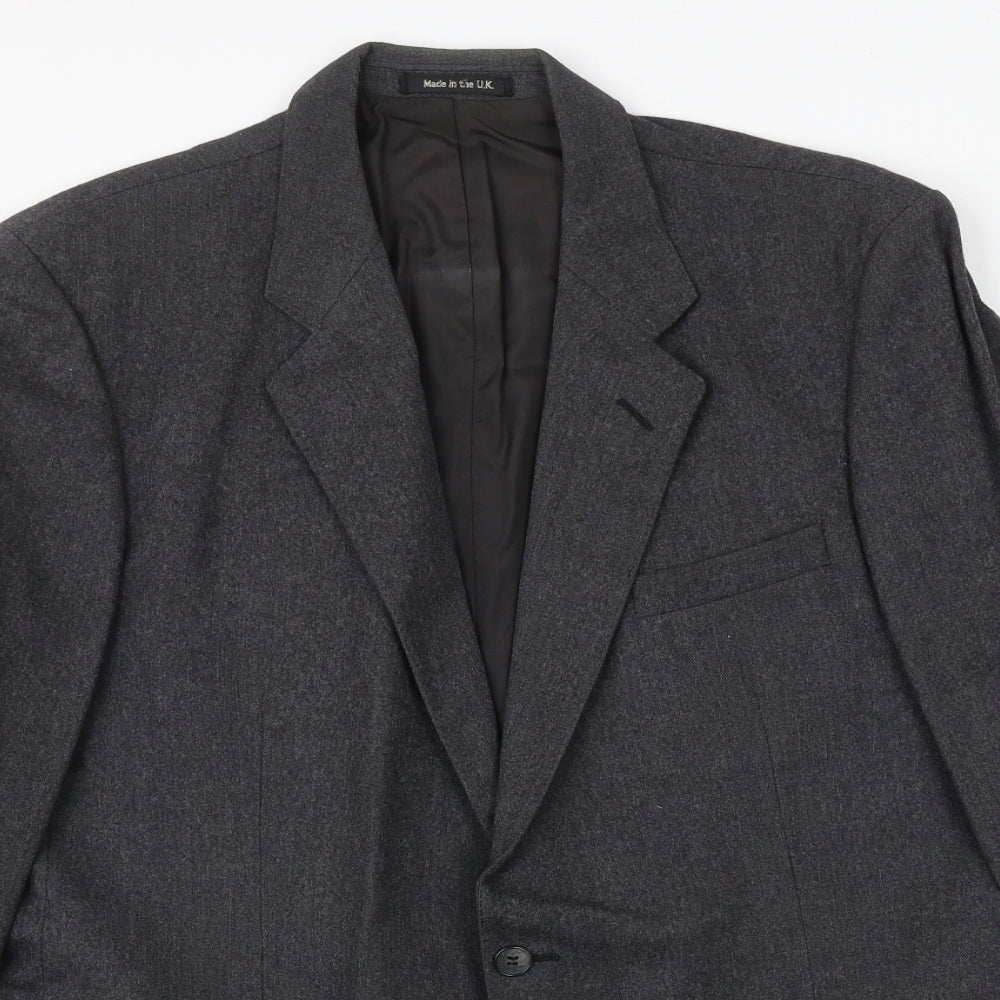 Mens UK Size 42 St Michael Regular Grey Suit Jacket