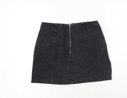 Womens UK Size 27 in Topshop Mini Denim Skirt