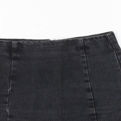 Womens UK Size 27 in Topshop Mini Denim Skirt