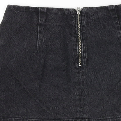 Womens UK Size 27 in Topshop Mini Denim Skirt