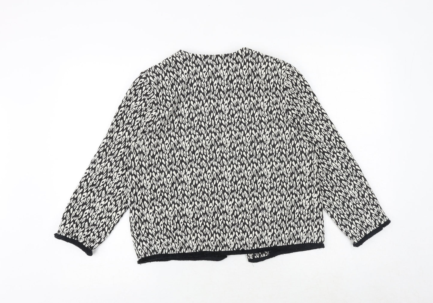 Womens UK Size 12 Marks and Spencer Black Cardigan Jumper